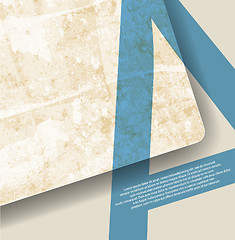Image showing vintage corporate background. Print for your design.