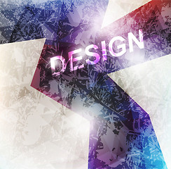 Image showing abstract bright technology vector background. For design.
