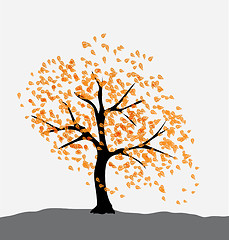 Image showing abstract colorful vector tree