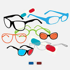Image showing Glasses set
