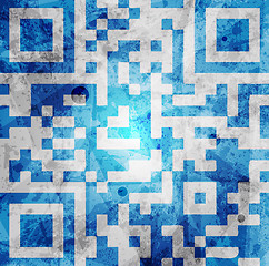 Image showing qr code background