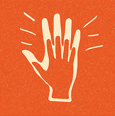 Image showing Applause. vector background