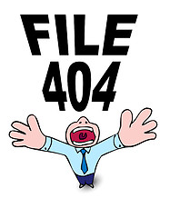 Image showing 404 file not found