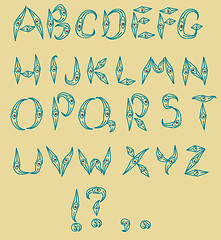 Image showing comic font