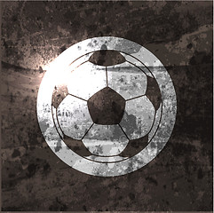 Image showing Soccer design background