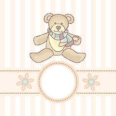 Image showing baby card