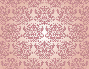 Image showing Seamless damask pattern