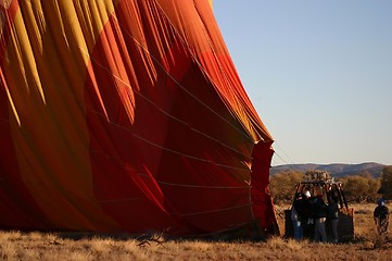 Image showing landing balloon