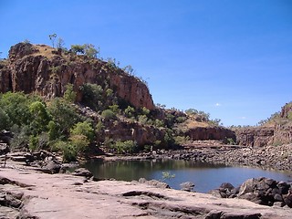 Image showing pond in kings canyon
