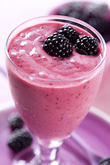 Image showing berry smoothie