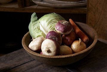 Image showing Winter vegetables