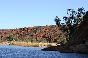Image showing outback pond