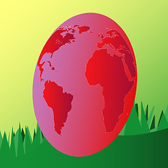 Image showing Easter eggs