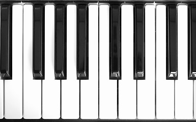 Image showing Music keyboard