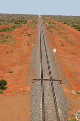 Image showing australian railway