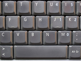 Image showing Computer keyboard