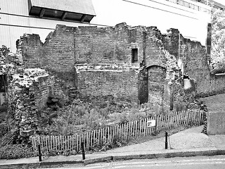Image showing Roman Wall, London
