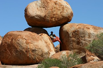 Image showing devil marbles