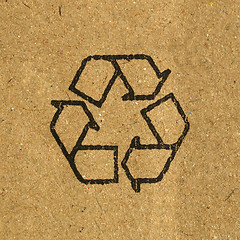 Image showing Corrugated cardboard