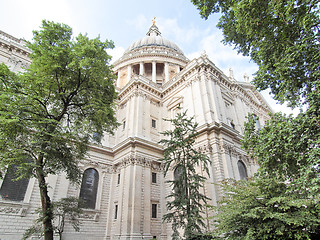 Image showing St Paul Cathedral, London