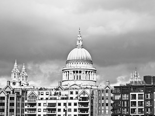 Image showing St Paul Cathedral, London