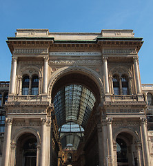 Image showing Galleria Vittorio Emanuele II, Milan