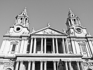 Image showing St Paul Cathedral, London