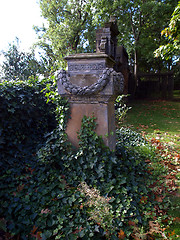 Image showing Gothic tomb