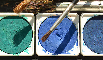 Image showing Painting tools