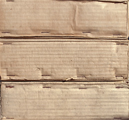 Image showing Corrugated cardboard