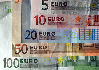 Image showing Euro note