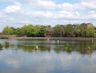 Image showing Surrey Water, London