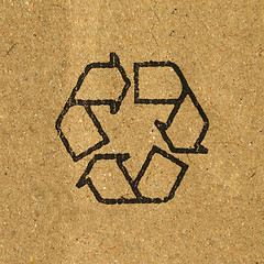 Image showing Corrugated cardboard