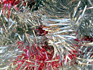 Image showing Christmas tinsel