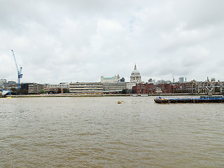 Image showing River Thames in London