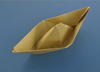 Image showing Paper boat