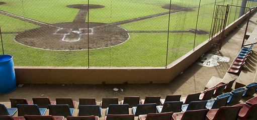 Image showing baseball stadium Corn Island Nicaragua