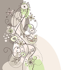 Image showing cute vector background