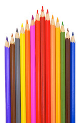 Image showing Colour pencils.