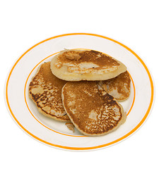 Image showing Fritters pancake.