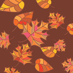 Image showing abstract autumn background