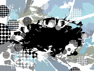 Image showing abstract grunge background