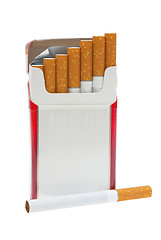 Image showing Pack of cigarettes.