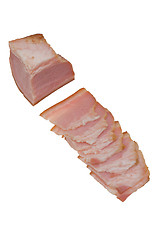 Image showing Cut bacon.