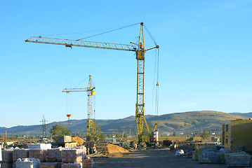 Image showing Building site.