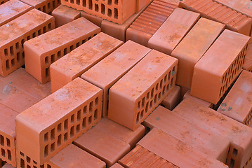 Image showing Red bricks.