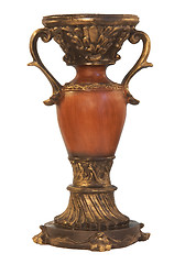 Image showing old-fashioned candlestick  isolated