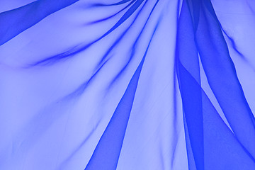 Image showing organza  as abstract wave  background   