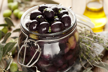 Image showing pickling olives