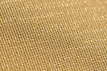 Image showing Golden metal plate 